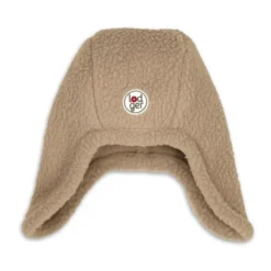 Lodger Muts Teddy Fleece - Beige - 3-6M
