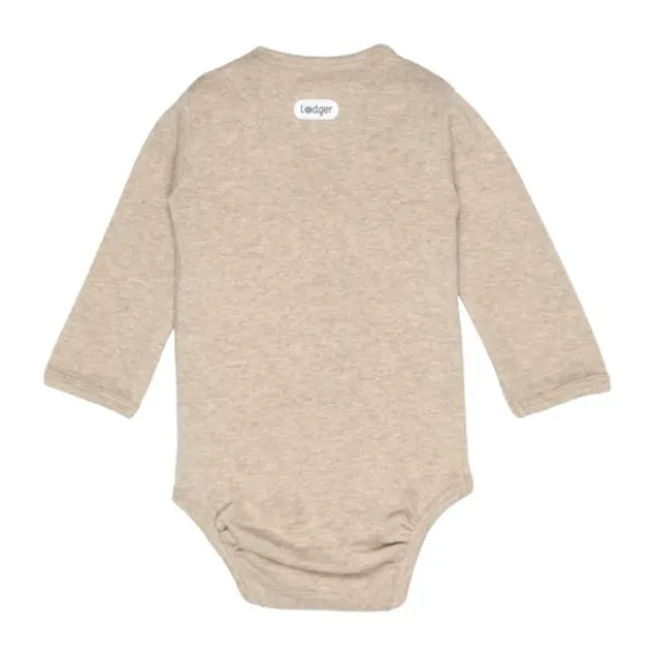 Lodger Overslagromper Lange Mouw - Maat 50 - Melange Beige