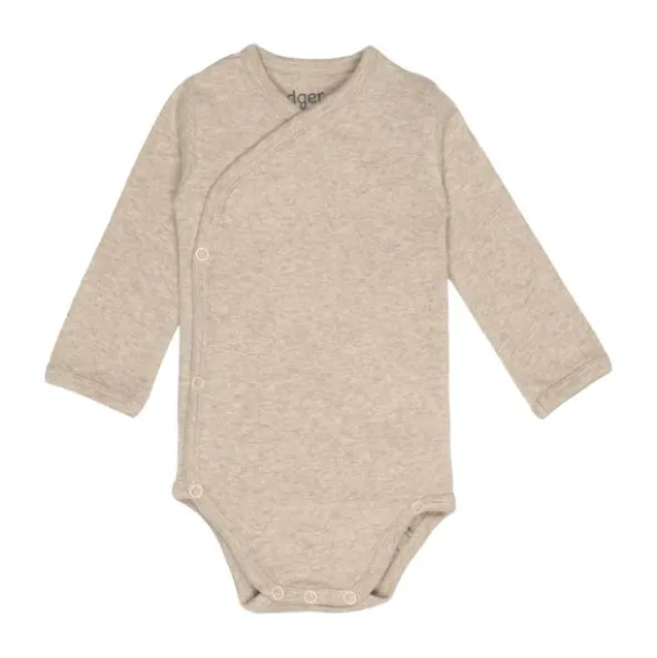Lodger Overslagromper Lange Mouw - Maat 50 - Melange Beige