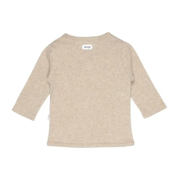 Lodger Overslag Shirt - Maat 50 - Melange Beige