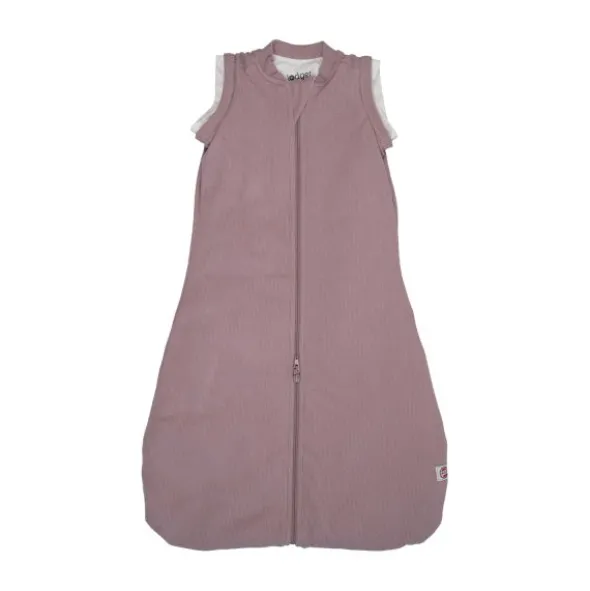 Lodger Rib Slaapzak Hopper - Maat 50/62 - Rose