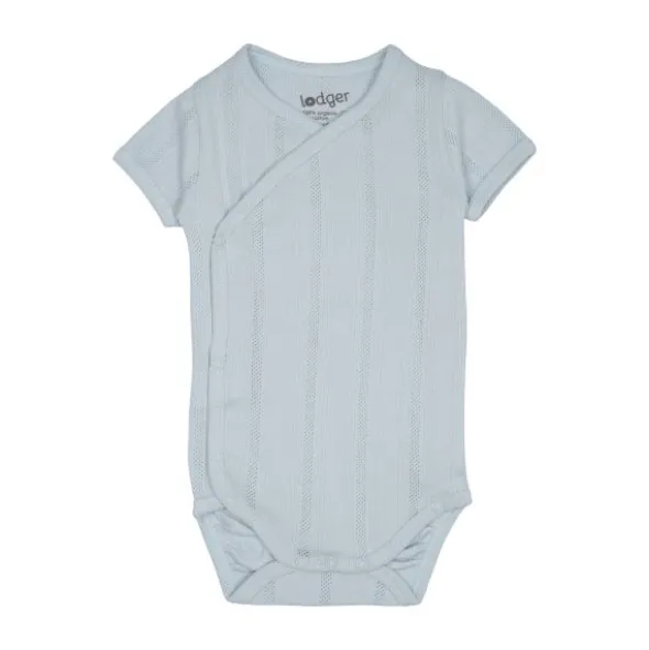Lodger Romper Korte Mouwen Pointelle - Maat 62 - Air