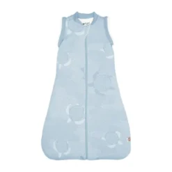 Lodger Slaapzak Hopper Met Afristbare Mouwen - Maat 86/98 - Matcha Blue Fogg