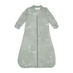 Lodger Slaapzak Hopper Met Afristbare Mouwen - Maat 86/98 - Matcha Blue Fogg
