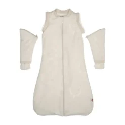 Lodger Slaapzak Hopper Met Afristbare Mouwen - Maat 86/98 - Matcha Blue Fogg
