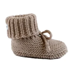 Lodger Slofjes - Merino Wool - Buffalo - 6-12M