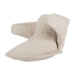 Lodger Slofjes - Teddy Fleece - Birch - 0-3M