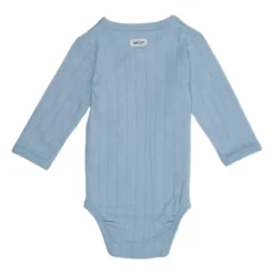 Lodger Solid Overslagromper Lange Mouw - Mt. 62 - Blue Fogg