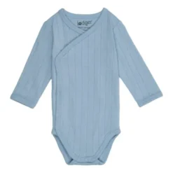 Lodger Solid Overslagromper Lange Mouw - Mt. 62 - Blue Fogg