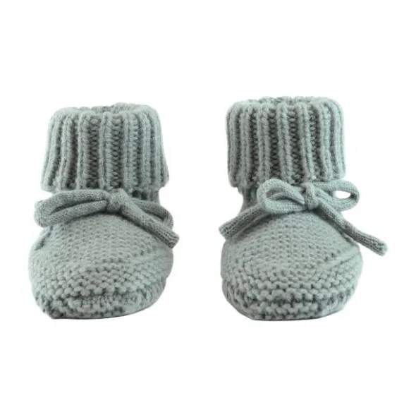 Lodger Wollen Babyslofjes - 6-12 Mnd - Silk