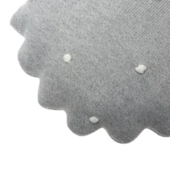 Lorena Canals Biscuit Kussen – Rond – Grijs