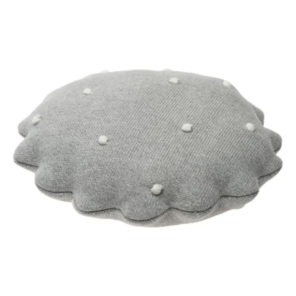 Lorena Canals Biscuit Kussen – Rond – Grijs