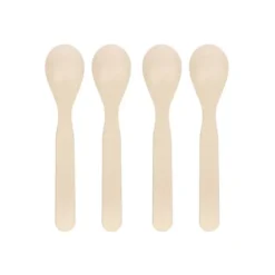 Lässig Lepelset - Happy Rascals - Heart Lavender - 4-Pack
