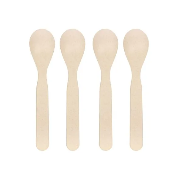 Lässig Lepelset - Happy Rascals - Heart Lavender - 4-Pack