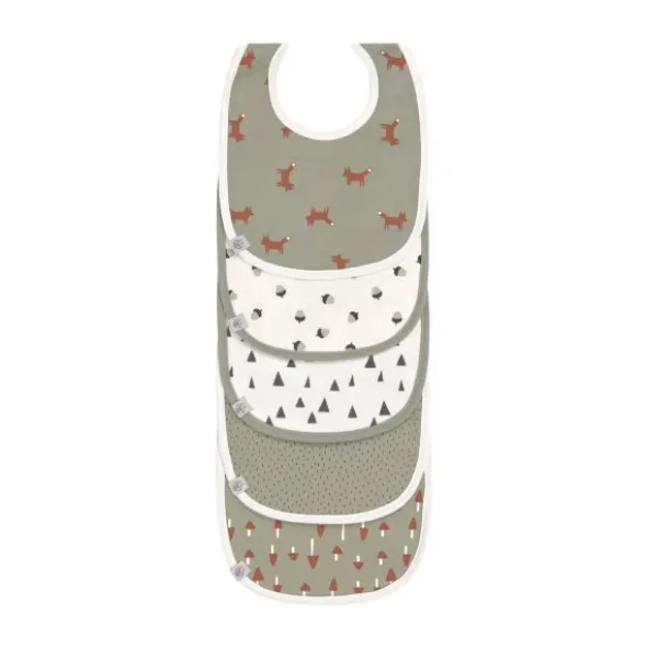 Lässig Little Forest Fox Slabbetjes 5 Stuks