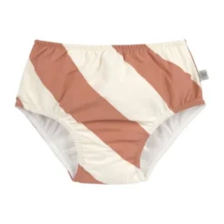 Lässig Stripes Zwemluier - Maat 62/68 - Clay/Sea Salt