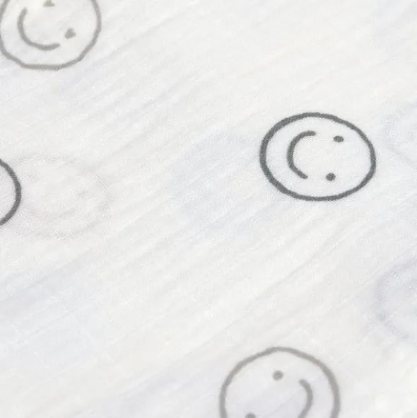 Lässig Swaddle Doek (3 stuks) 85 x 85 cm - Tiny Smile - Maple
