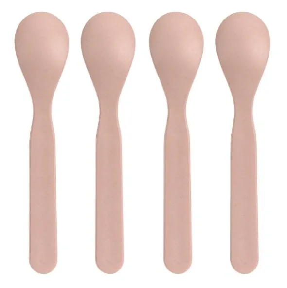 Lässig Tiny Team Cat Lepels - 4 Stuks - PP/Cellulose - Roze