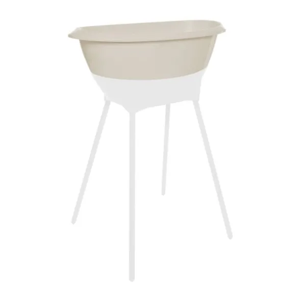 Luma Badje + Badstandaard - Almond/White