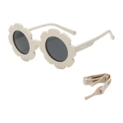 Maesy Zonnebril - Fleur - 1 t/m 3 jaar - Beige Ecru