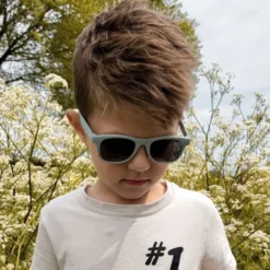 Maesy Zonnebril - Lino - 3 t/m 6 jaar - Licht Blauw