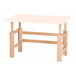 Manis-H Verstelbaar Bureau - 140 cm - Modern Beige