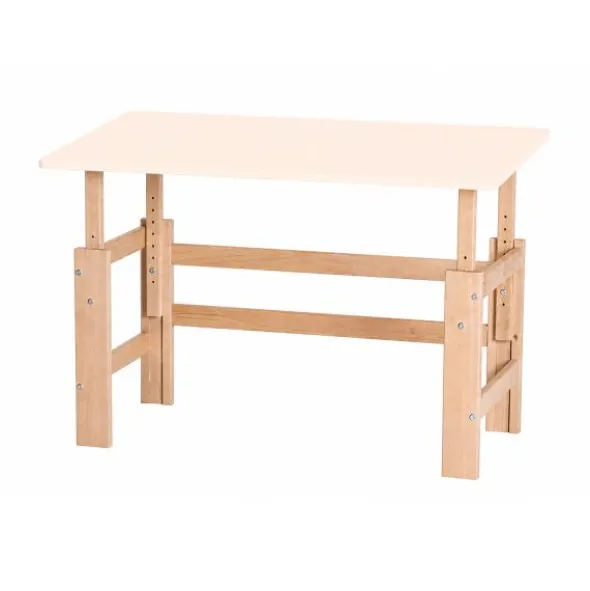 Manis-H Verstelbaar Bureau - 140 cm - Modern Beige