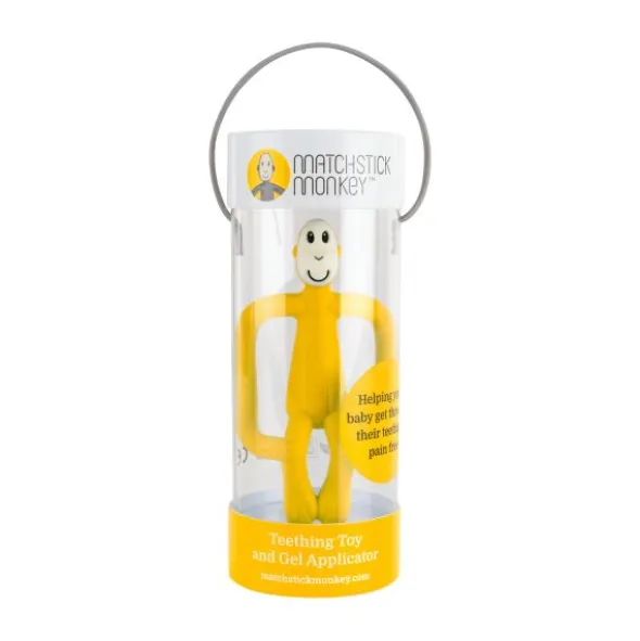 Matchstick Monkey Bijtring Yellow