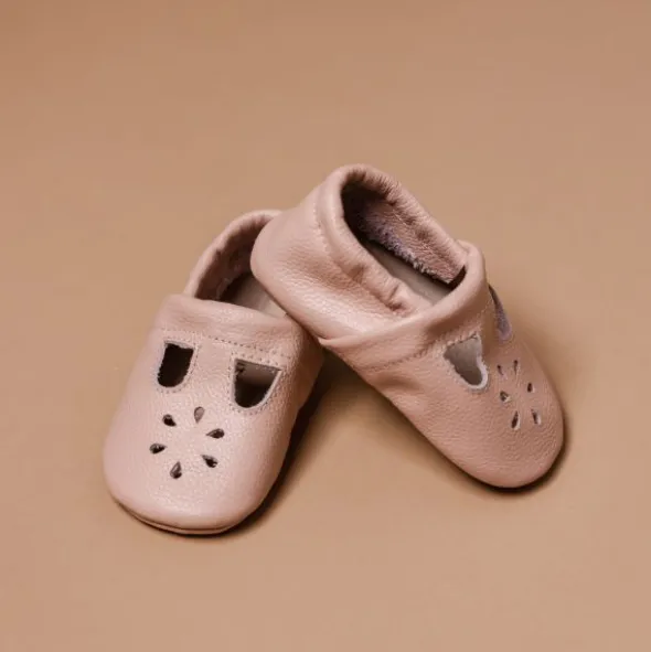 Mavies Juna Babyschoenen Leer - XS / 17 - Roze