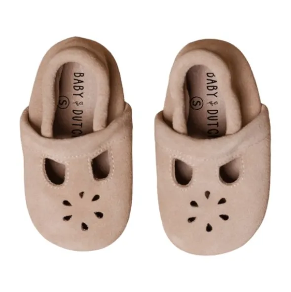 Mavies Juna Babyschoenen Suede - XS / 17 - Beige