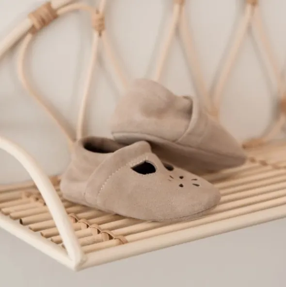 Mavies Juna Babyschoenen Suede - XS / 17 - Beige