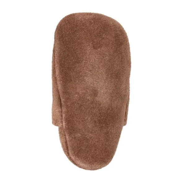 Mavies Uni Babyslofjes Suede - XS / 17 - Dark Brown