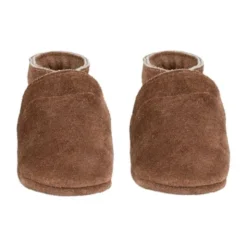 Mavies Uni Babyslofjes Suede - XS / 17 - Dark Brown