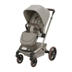 Maxi-Cosi Fame Kinderwagen - Oak Truffle | Maxi-Cosi Pebble Slide Pro Autostoel | FamilyFix Slide Pro