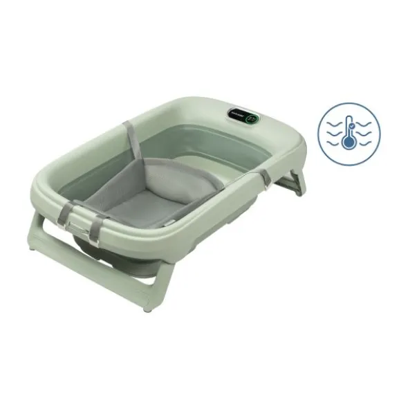 Maxi-Cosi Indigo Pro Babybadje Incl. Newborn Seat - Sage Green