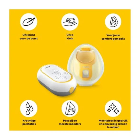 Medela Borstkolf - Freestyle™ Mini Handsfree - Enkel Elektrisch