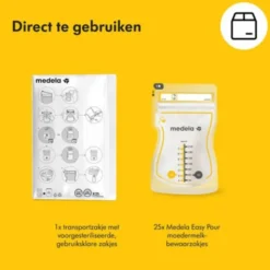 Medela Moedermelkbewaarzakjes met schenktuit - 210 ml - 25 stuks