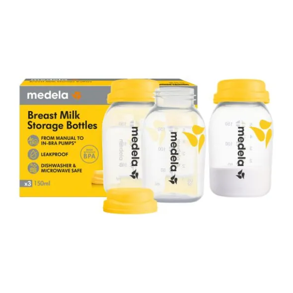 Medela Moedermelkflesjes 150 ml 3 Stuks