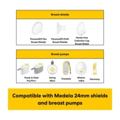 Medela Siliconen Inserts Voor 24 mm Borstschild