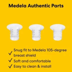 Medela Siliconen Inserts Voor 24 mm Borstschild