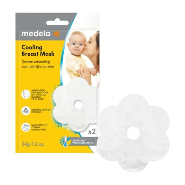 Medela Verkoelend Borstmasker - 2 Stuks