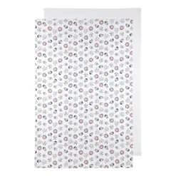 Meyco Animal / Uni Wieglaken - 75 x 100 cm - 2 Stuks - White