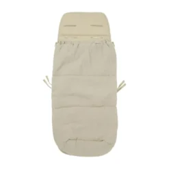 Meyco Baby Buggy Voetenzak en Inlegger - Uni - Sand - 45x130 cm
