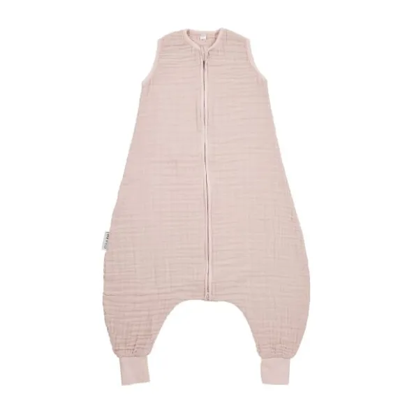Meyco Baby Jumper Ongevoerde Slaapzak - 80 cm - Hydrofiel - Soft Pink