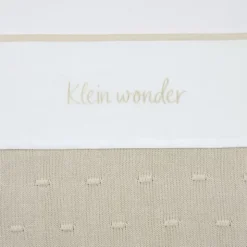 Meyco Baby Klein Wonder Wieglaken - 75 x 100 cm - Soft Sand