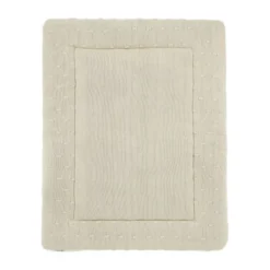 Meyco Baby Knots Boxkleed - 77 x 97 cm - Soft Sand
