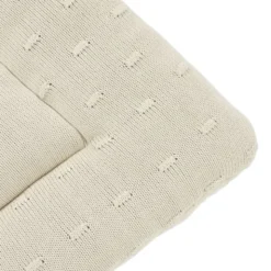 Meyco Baby Knots Boxkleed - 77 x 97 cm - Soft Sand