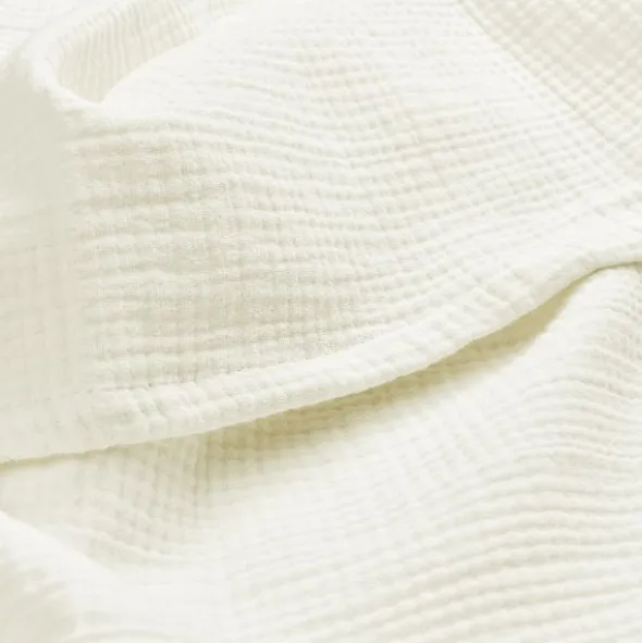 Meyco Baby Ledikantlaken - 100 x 150 cm - Pre-washed Hydrofiel - Offwhite