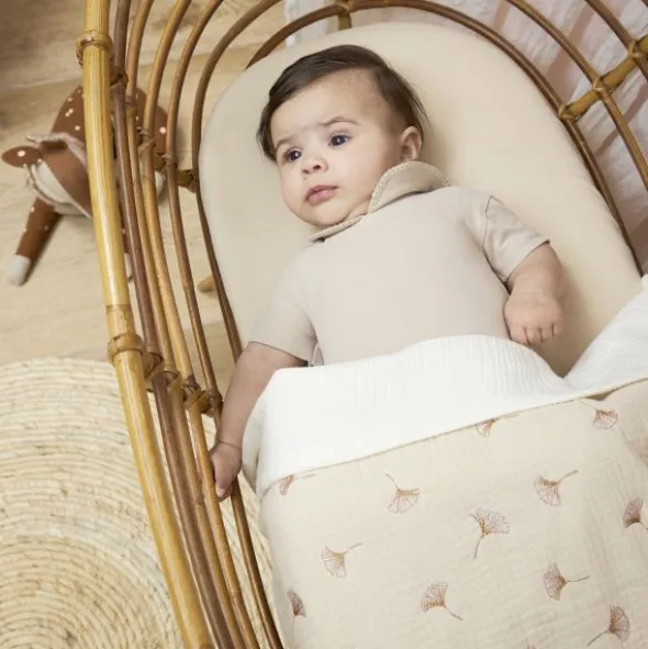 Meyco Baby Ledikantlaken - 100 x 150 cm - Pre-washed Hydrofiel - Offwhite