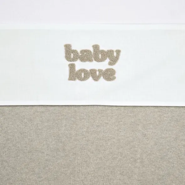 Meyco Baby Love Wieglaken - 75x100 cm - Sand Melange